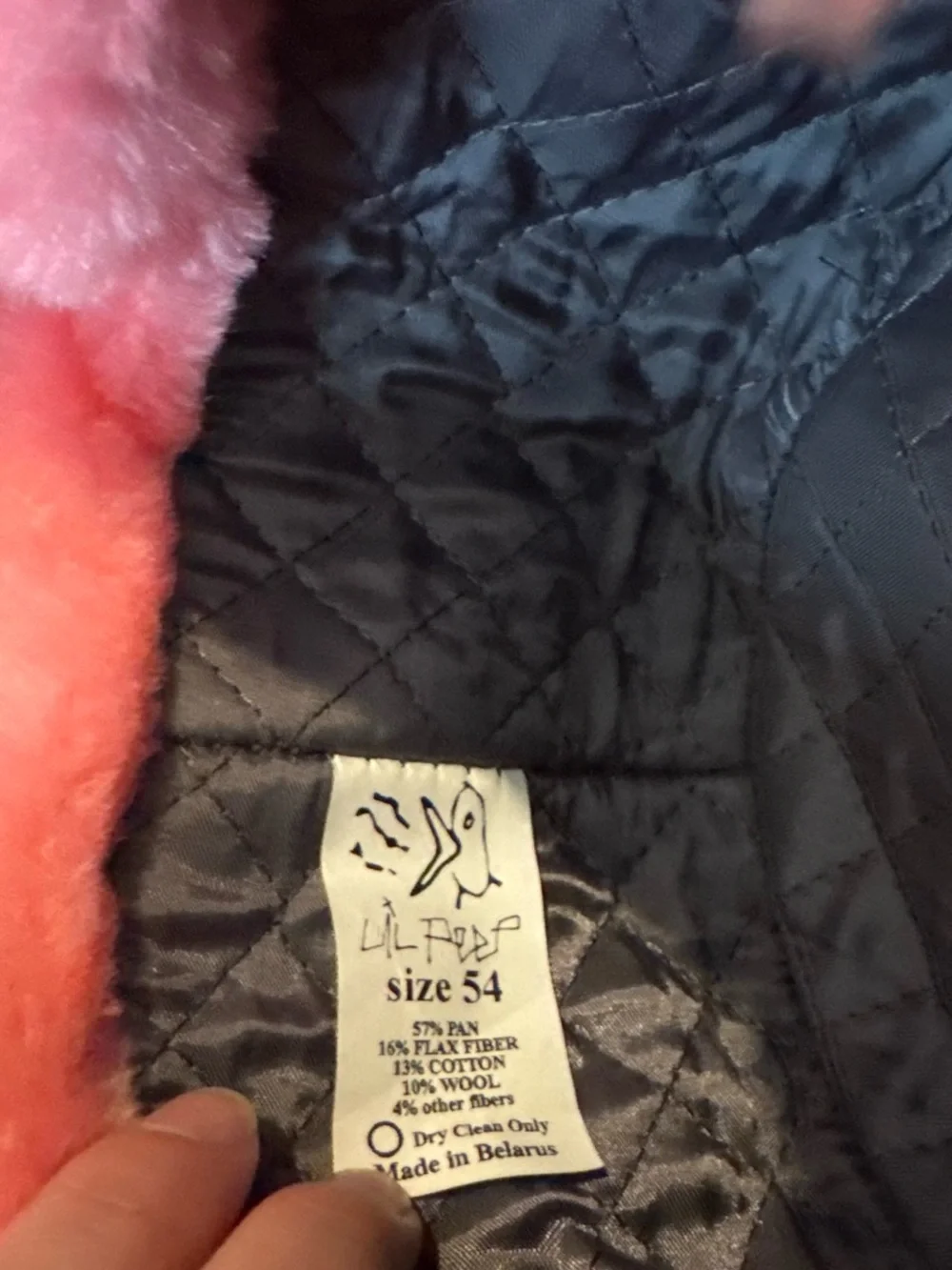 Original Ushanka Pink Faux Fur Hat by LilPeep